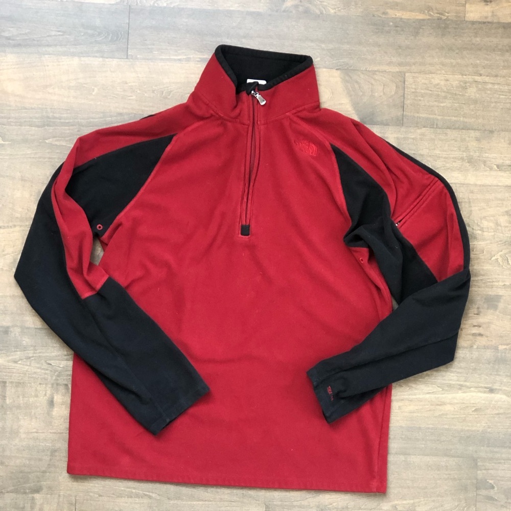The North Face Fleece 3/4 Zip Pullover Sweater in Mens Medium